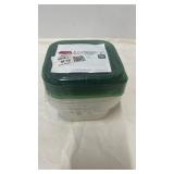 Holiday Square Food Storage Container - 14oz/5ct - up & upâ¢ Set of 2