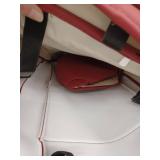 FLORICH Front Seat Car Seat Covers, Red And Black