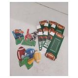 KARAQY Football Party Favor Boxes, 6 Pieces