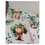 Forest Animals Blanket, Approximately 37x52