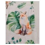 Forest Animals Blanket, Approximately 37x52
