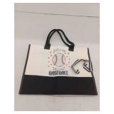 Just A Girl Who Loves Baseball Tote Bag