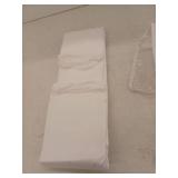 Elegant Comfort 1500 Thread Count Flat Sheet, White