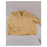 London Fog Mens Golf Jacket Maize, Size XL