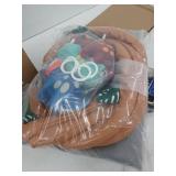 Tropical Leaf Baby Play Mat with Activity Gym