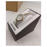 Armitron Womens Crystal Two-Tone Watch
