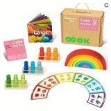 Montessori Color Play Box Set - 50 Pieces