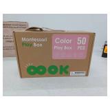Montessori Color Play Box Set - 50 Pieces