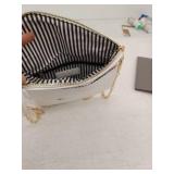 White Envelope Wristlet Clutch & Wallet