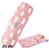 Pink Cloud Pattern Daycare Nap Mat