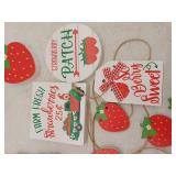 10 Pcs Summer Tiered Tray Decor