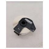 BROTHER Printer Label, 3 1/2 in Label Wide, 1 1/8 in Label Height, White, 1 in Core Dia.