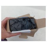 Cleanproject Project Black Nitrile Gloves, Large