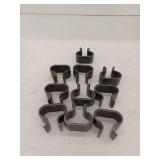 10 Pcs Patio Furniture Connector Clips, Black