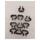 10 Pcs Patio Furniture Connector Clips, Black