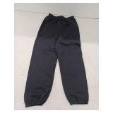 Hanes Youth Sweat Pants, 10-12, Black