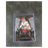 2020 Panini Select Football Hot Stars Patrick Mahomes Kansas City Chiefs Card