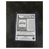 2022 Panini Hoops LeBron James Los Angeles Lakers Basketball Card