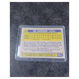 1987 Topps Future Stars Bo Jackson Kansas City Royals Rookie Baseball Card