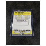 1989 Fleer John Smoltz Atlanta Braves Rookie Baseball Card