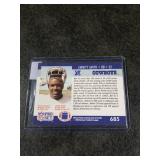 1990 NFL Pro Set Emmitt Smith Dallas Cowboys Rookie Card