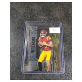 2022 Upper Deck Skybox Metal Universe Caleb Williams USC Trojans Rookie Football Card