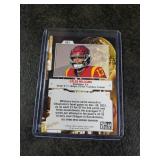 2022 Upper Deck Skybox Metal Universe Caleb Williams USC Trojans Rookie Football Card