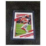 2021 Panini Donruss Football Patrick Mahomes Kansas City Chiefs Card