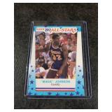1989 Fleer All-Stars Magic Johnson Los Angeles Lakers Card