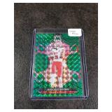 2024 Panini Mosaic Football Green Prizm Maquise Brown Kansas City Chiefs Card