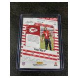 2024 Panini Absolute Football Xavier Worthy Kansas City Chiefs Rookie Card