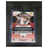 2022 Panini Mosaic Football Silver Prizm Len Dawson Kansas City Chiefs Card