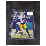 2020 Panini Chronicles Luminance Football Jordan Love Green Bay Packers Rookie Card