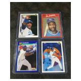 4pk Bo Jackson Kansas City Royals Baseball Cards