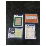 4pk Bo Jackson Kansas City Royals Baseball Cards