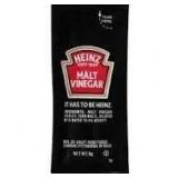 Heinz MALT Vinegar Packets 200 CT Box