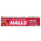Halls Cough Drops  Srawberry  9 Ct (Box of 20)