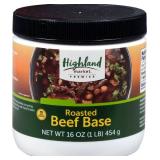 Highland Market Premier Roasted Beef Base, 16oz