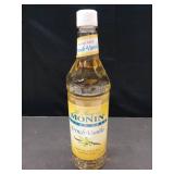 Monin - Sugar Free French Vanilla Syrup  Bold Vanilla Bean Flavor (1 Liter)