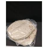 2 pk Mission Foods Heat Pressed Flour Tortilla, 12 inch - 12 per pack
