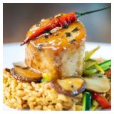 Sysco Classic Miso Mustard Sauce Starter 12 LB (Unami forward with a touch of mustard to add a zesty flavor)