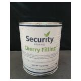 Security Brand Cherry Filling - 7 lbs Commercial Can