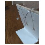 Handcrafted Silver Bow Drop Earrings