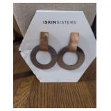 ISKIN Sisters Modern Geometric Hoop Earrings
