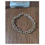 Classic Gold Plated Curb Chain Necklace and bracelet