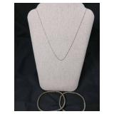 Native American Sterling Silver and Stone Inlay Jewelry Set