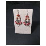 Bohemian Crescent Drop Earrings