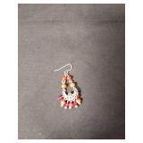 Bohemian Crescent Drop Earrings