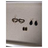 Cloisonne Heart Earrings Collection