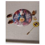 Bud Light Promotional Pin Collection 1980s